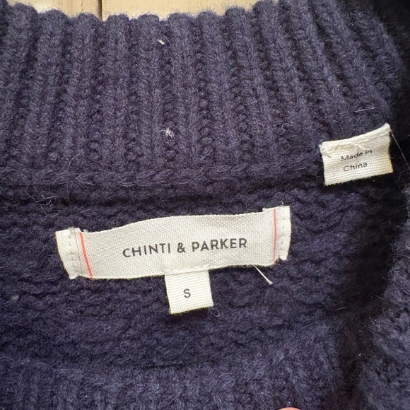 Chinti & Parker cable knit crew sweater - Picture 6 of 7